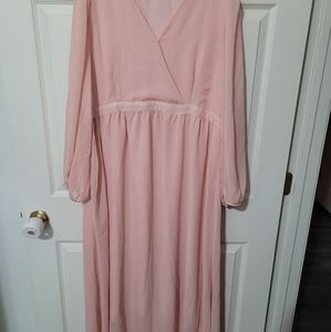Shein Curve Pink Dress